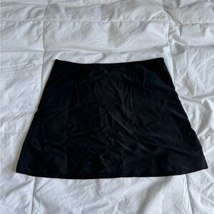 Shein Black Mini Swim Skirt Cover Up XS Bodycon High Waist